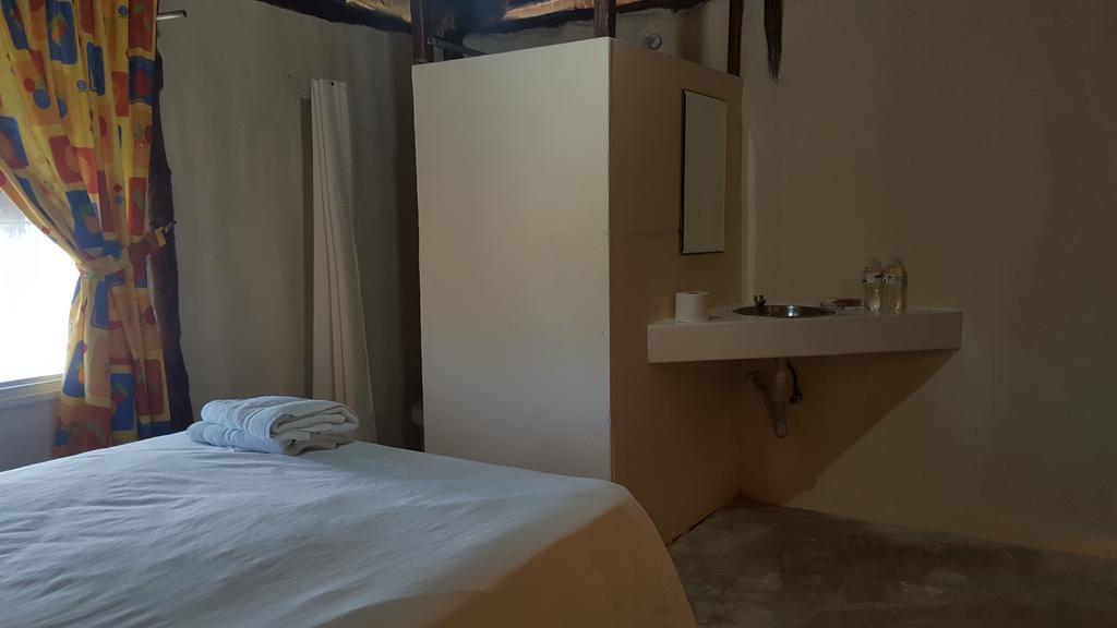 Las Cabanas Del Doctor Mahahual Esterno foto