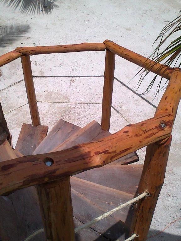 Las Cabanas Del Doctor Mahahual Esterno foto