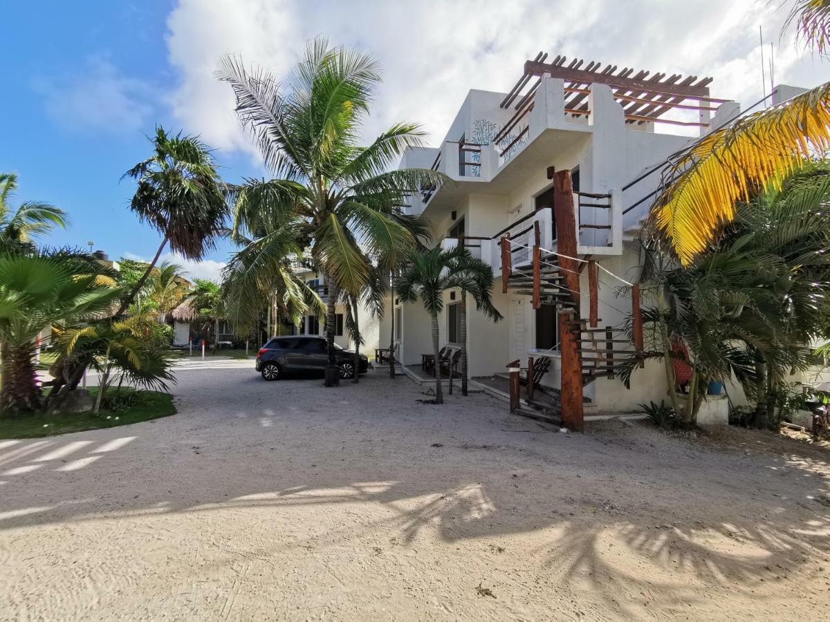 Las Cabanas Del Doctor Mahahual Esterno foto