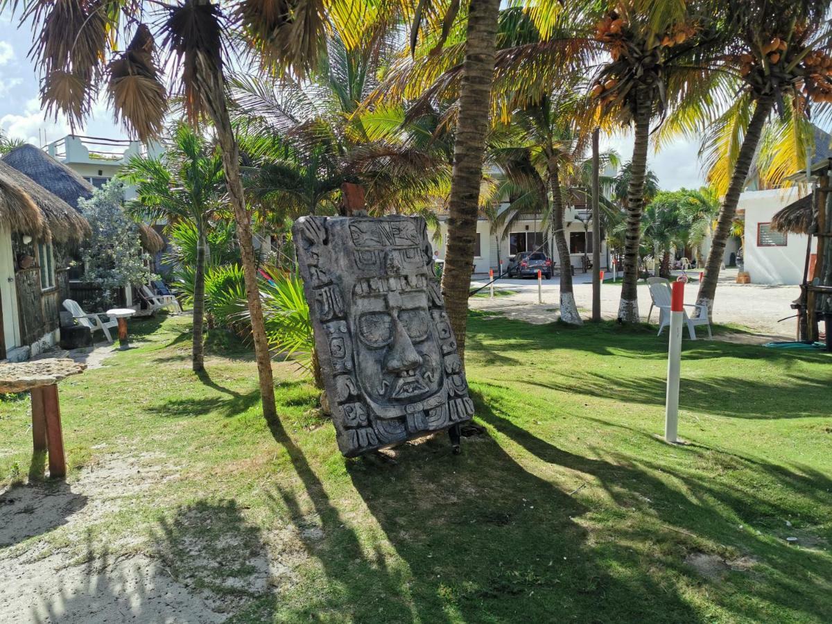 Las Cabanas Del Doctor Mahahual Esterno foto