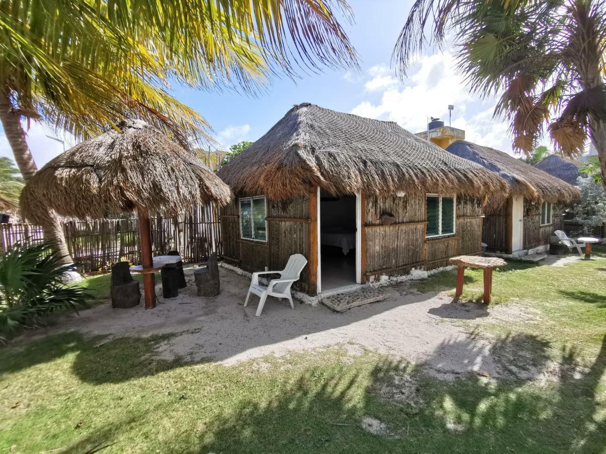 Las Cabanas Del Doctor Mahahual Esterno foto