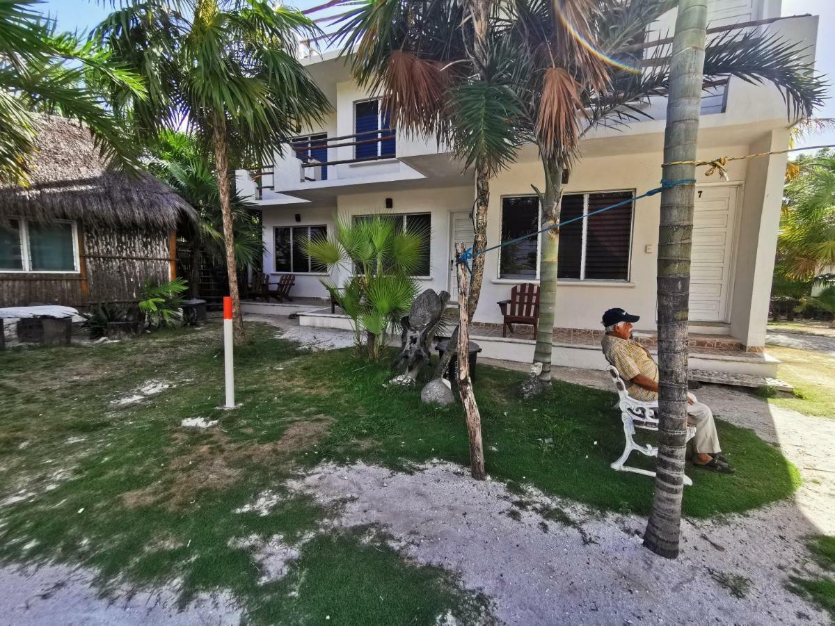 Las Cabanas Del Doctor Mahahual Esterno foto