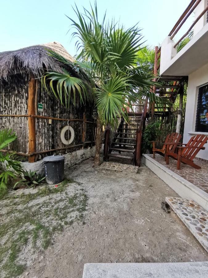 Las Cabanas Del Doctor Mahahual Esterno foto