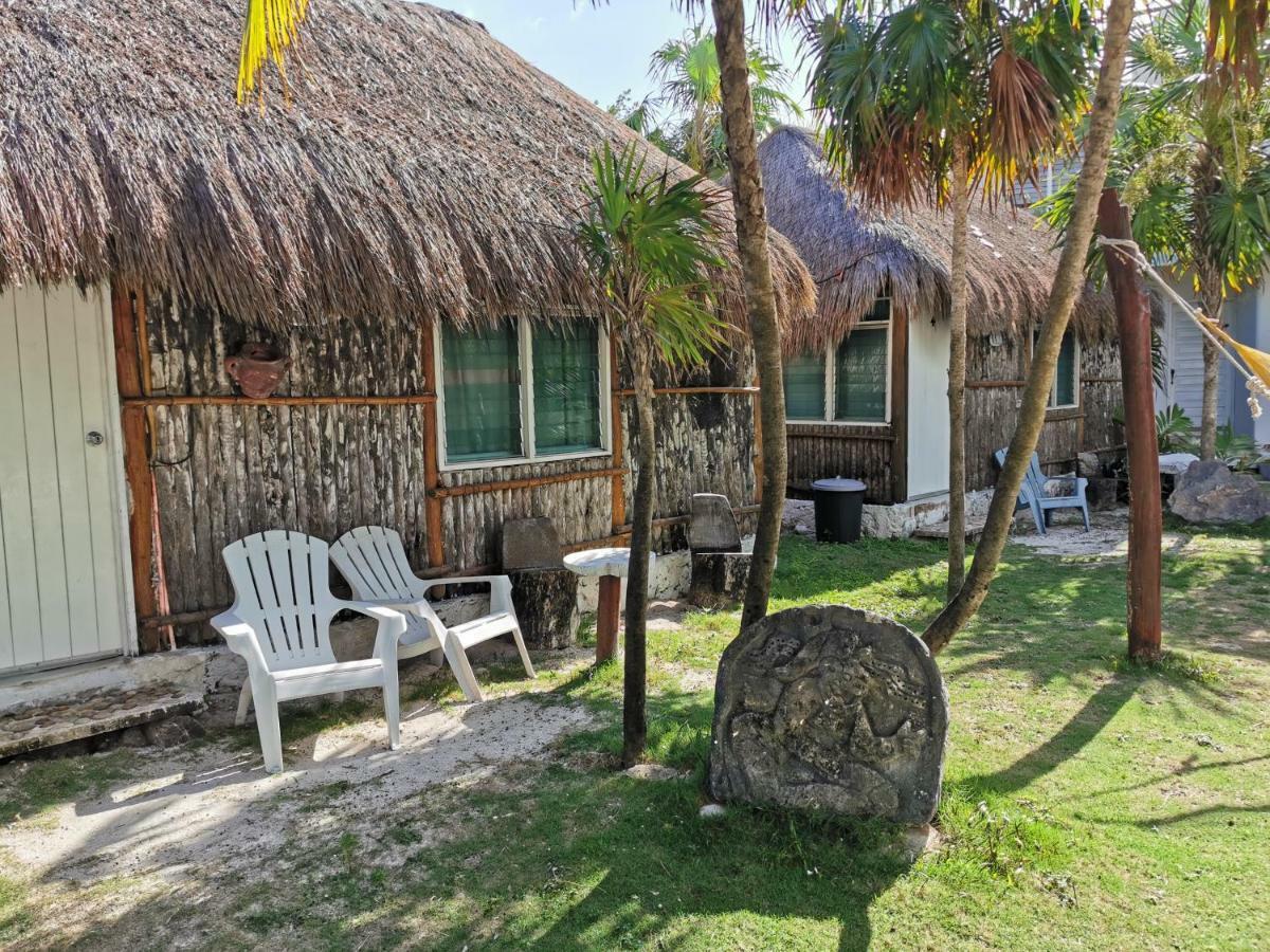 Las Cabanas Del Doctor Mahahual Esterno foto