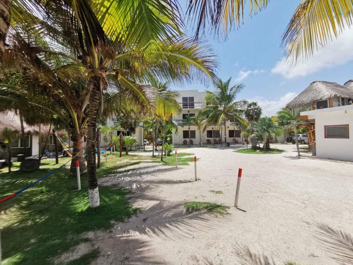 Las Cabanas Del Doctor Mahahual Esterno foto