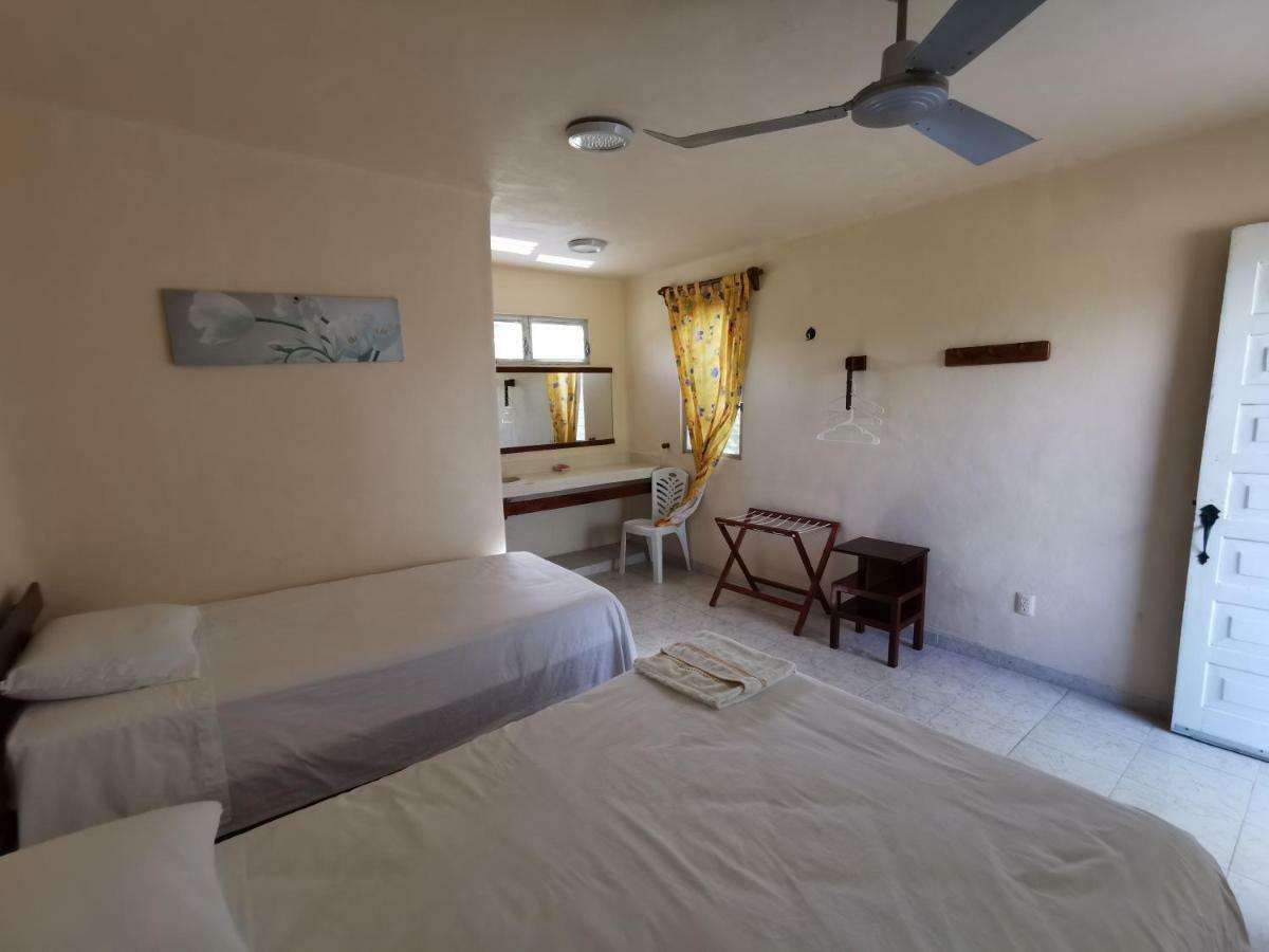 Las Cabanas Del Doctor Mahahual Esterno foto