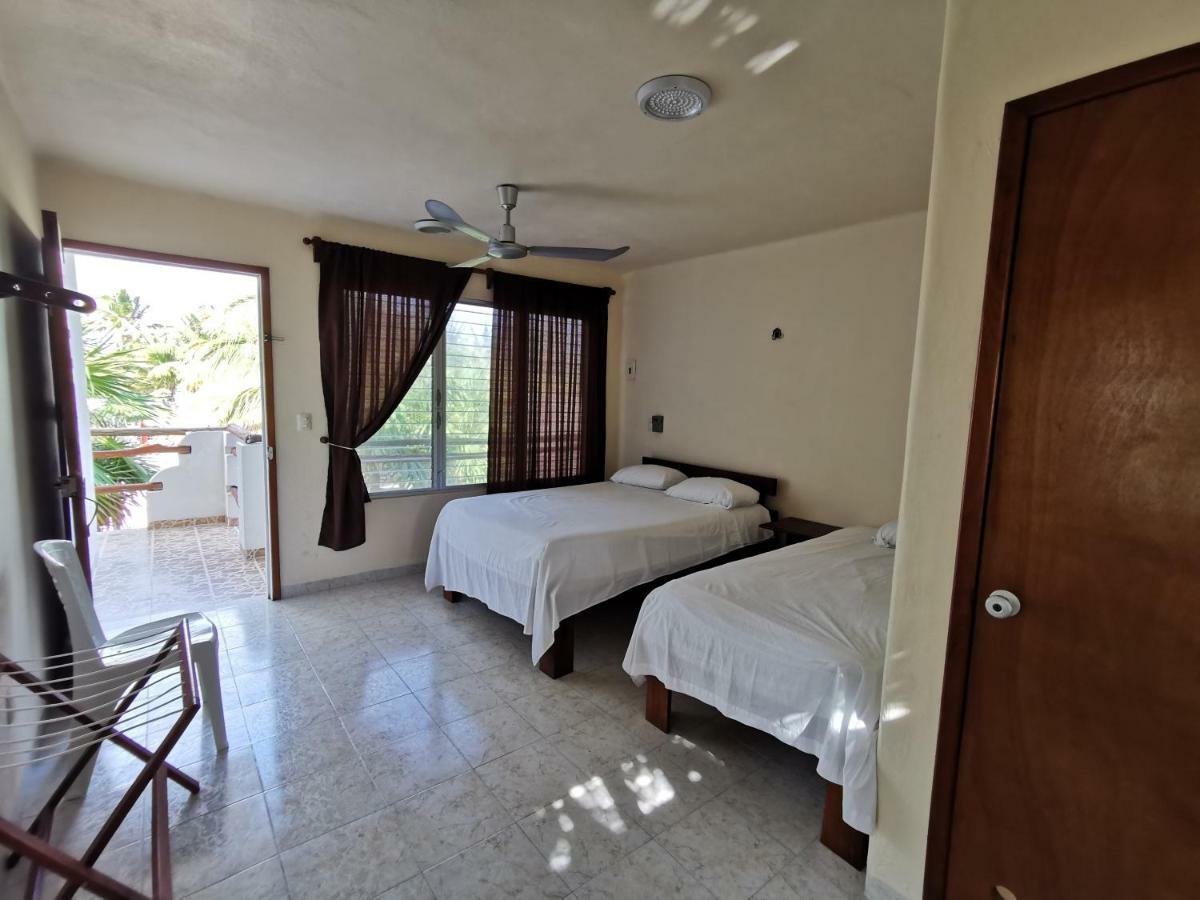 Las Cabanas Del Doctor Mahahual Esterno foto