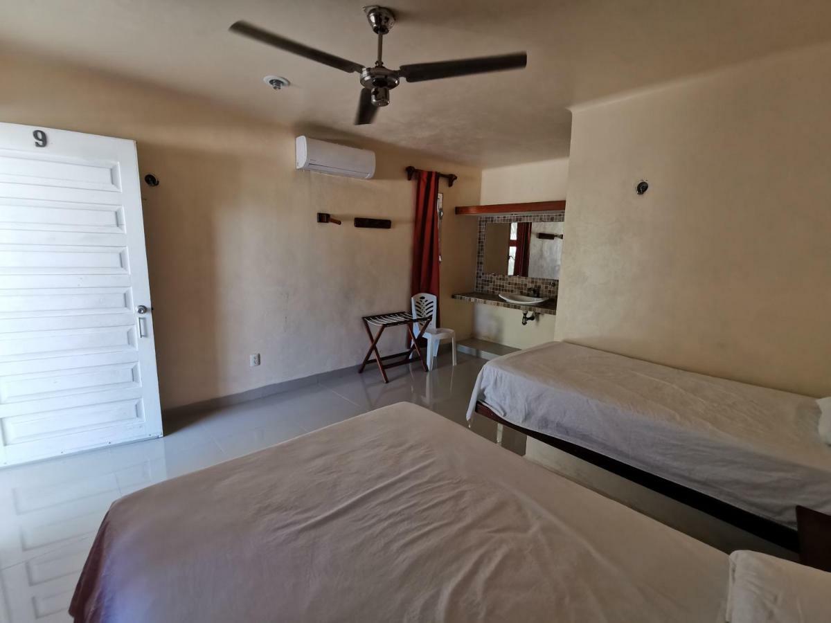 Las Cabanas Del Doctor Mahahual Esterno foto